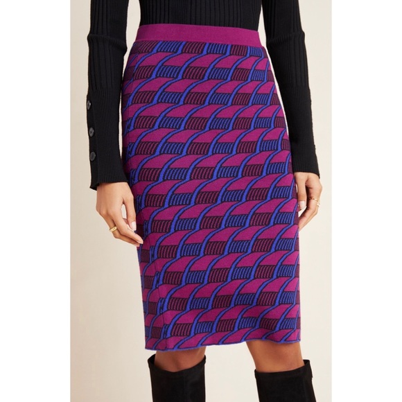 Anthropologie Dresses & Skirts - NWT Anthropologie Maeve Nancy Sweater Pencil Skirt